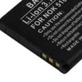 Miniatyrbild 3 av 3: Ersättningsbatteri för Nokia 5100 / 6100 / 7200 Li-ion 3,7V 900mAh