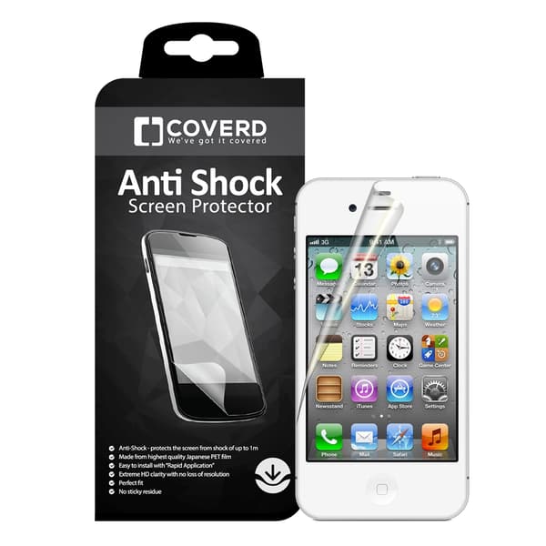CoveredGear Skärmskydd av Slitstark Film iPhone 4S/4