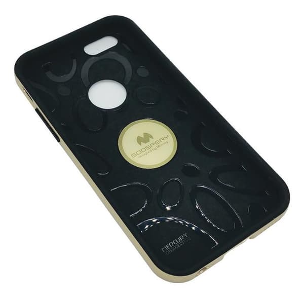 Mercury Bumper Skin Skal till Apple iPhone 6S Gold