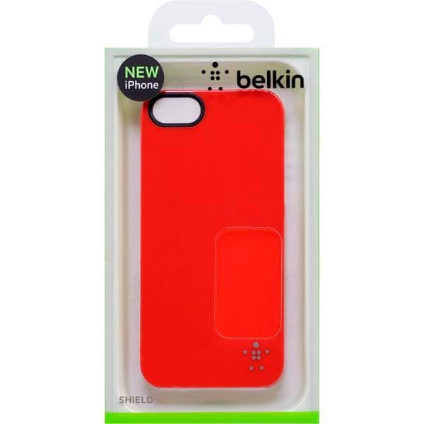 BELKIN Shield Skal till Apple iPhone 5/5S/SE(Röd)