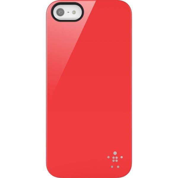 BELKIN Shield Skal till Apple iPhone 5/5S/SE(Röd)