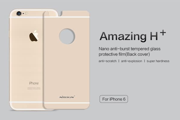 Nillkin Amazing H+ Härdat Glas Skärmskydd Baksidesskydd iPhone 6/6S