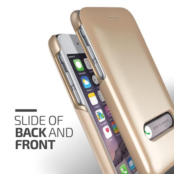Verus Slim Slide Skal till Apple iPhone 6 / 6S  - Gold
