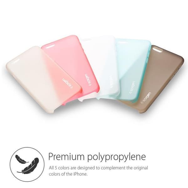 SPIGEN Air Skin 0.4mm Thick Skal till Apple iPhone 6/6S  (Mint)