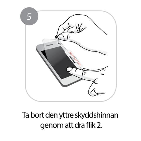 CoveredGear Skärmskydd av Slitstark Film Samsung Galaxy S6 Edge