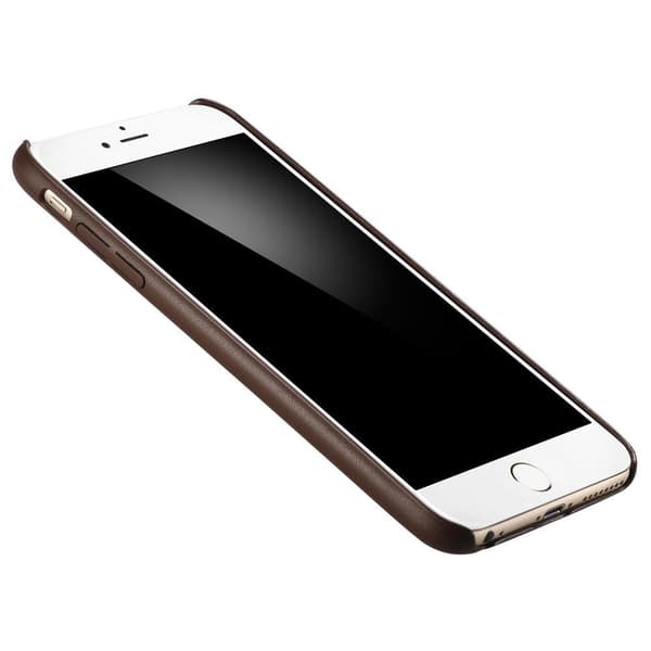 SPIGEN Leather Fit Skal till Apple iPhone 6(S) Plus - Brun