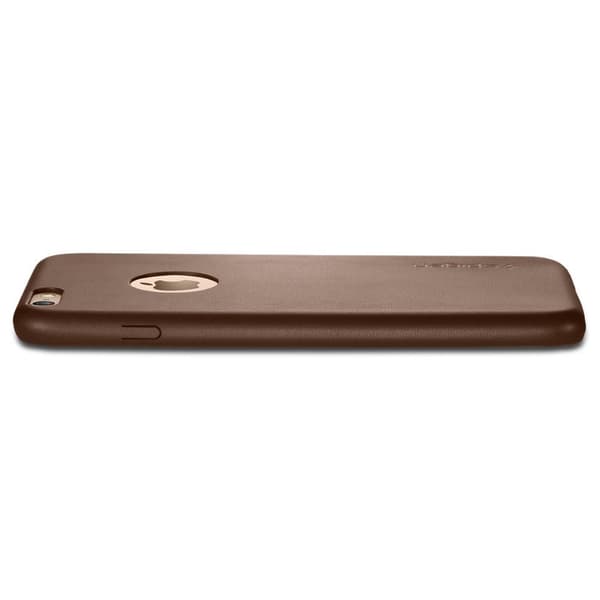 SPIGEN Leather Fit Skal till Apple iPhone 6(S) Plus - Brun
