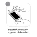 Miniatyrbild 3 av 7: CoveredGear Anti-Glare skärmskydd film Galaxy S6 Edge+