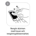 Miniatyrbild 5 av 7: CoveredGear Anti-Glare skärmskydd film Galaxy S6 Edge+