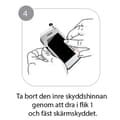Miniatyrbild 6 av 7: CoveredGear Anti-Glare skärmskydd film Galaxy S6 Edge+