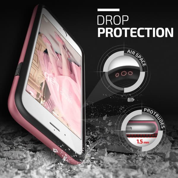 Verus Verge Skal till Apple iPhone 6/6S Plus - Rose Pink