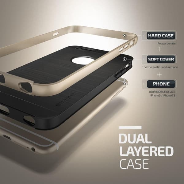 Verus High Pro Shield Skal till Apple iPhone 6 / 6S  - Guld