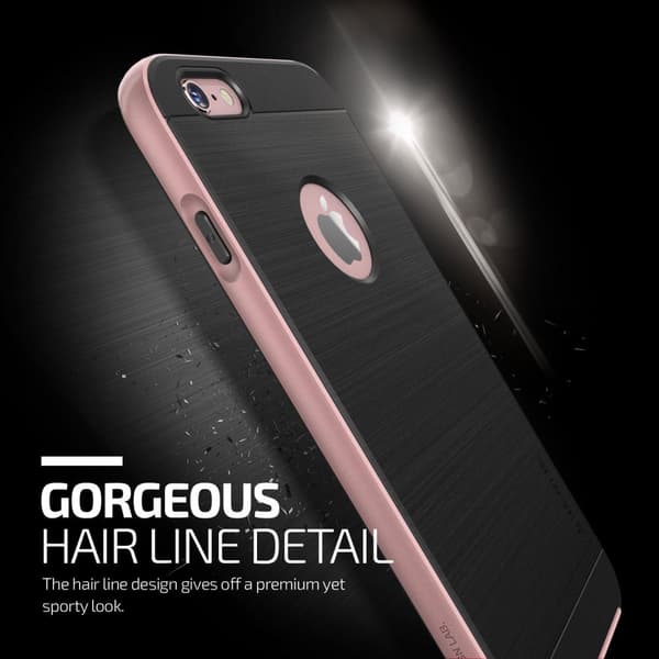 Verus High Pro Shield Skal till Apple iPhone 6(S) Plus - Rose Gold
