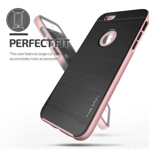 Verus High Pro Shield Skal till Apple iPhone 6(S) Plus - Rose Gold