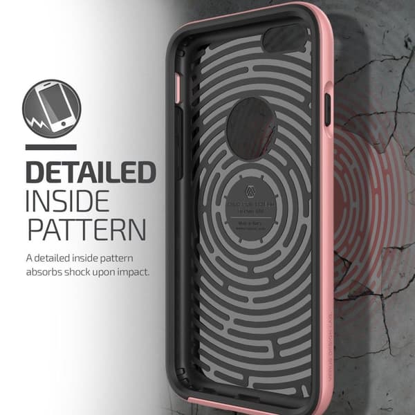 Verus High Pro Shield Skal till Apple iPhone 6(S) Plus - Rose Gold