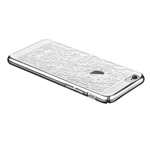 Devia skal med Swarovski-stenar till iPhone 6 / 6S  - Pattern Silver