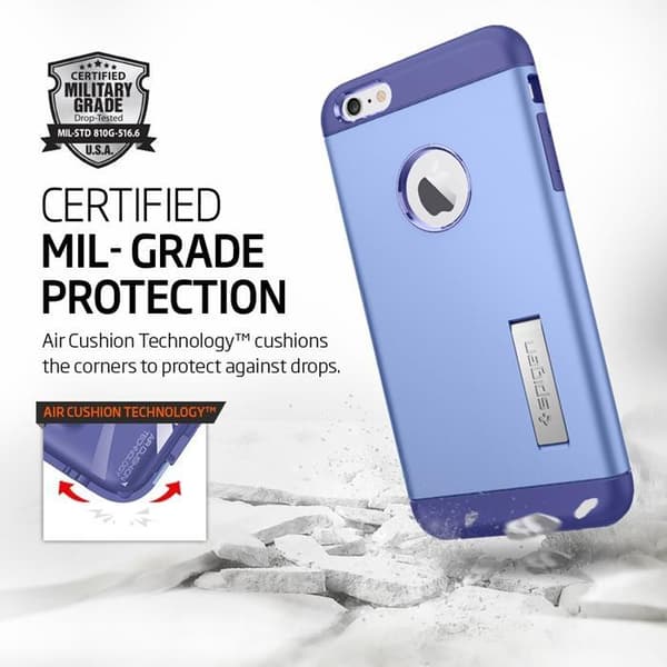 SPIGEN Slim Armor Skal till Apple iPhone 6(S) Plus - Lila