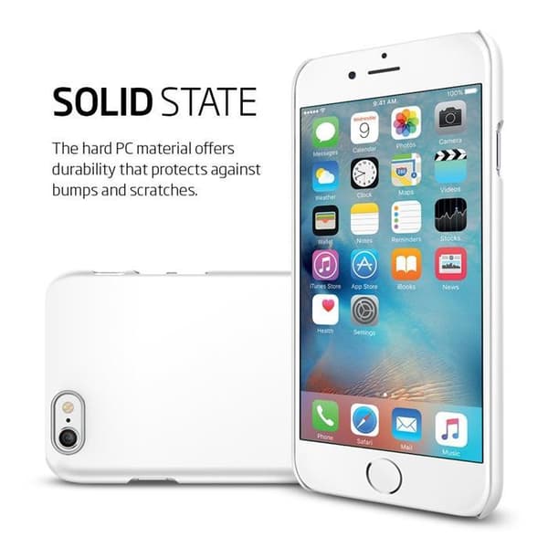 SPIGEN Ultra Thin Fit Skal till Apple iPhone 6/6S (Vit)