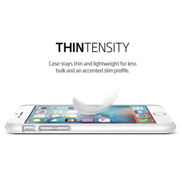 SPIGEN Ultra Thin Fit Skal till Apple iPhone 6/6S (Vit)