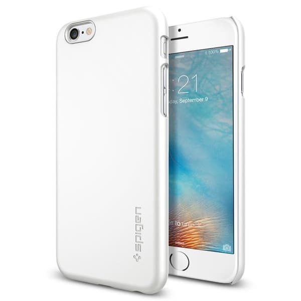 SPIGEN Ultra Thin Fit Skal till Apple iPhone 6/6S (Vit)