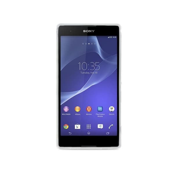 Silikone cover transparent Sony Xperia T2 Ultra (D5503)