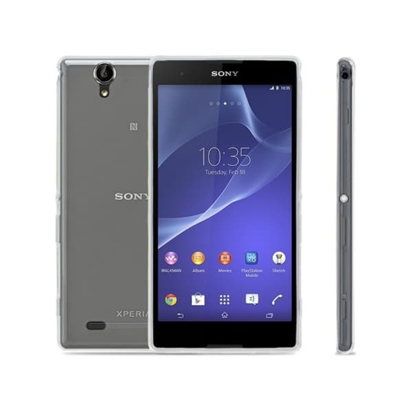 Silikone cover transparent Sony Xperia T2 Ultra (D5503)