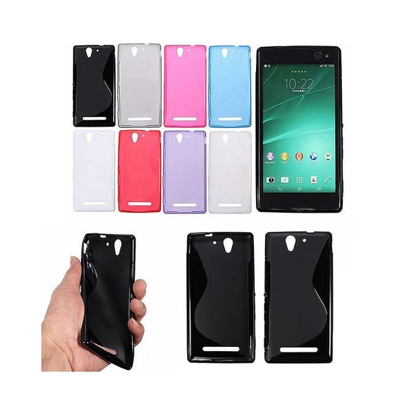 S Line silikondeksel Sony Xperia C3 (D2533)