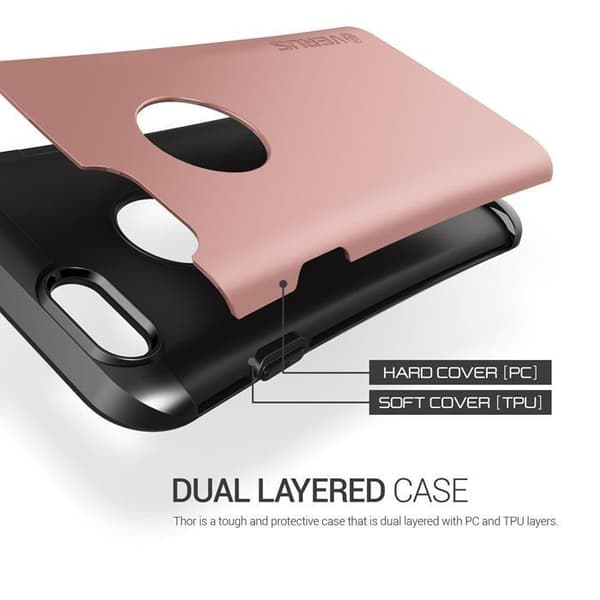 Verus Heavy Drop Skal till Apple iPhone 6(S) Plus (Rose Gold)