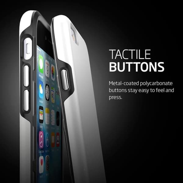 Spigen Thin Fit Hybrid Skal till Apple iPhone 6(S) Plus - Vit