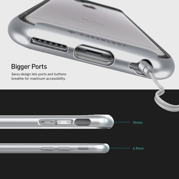 Caseology SkyFall Skal till Apple iPhone 6(S) Plus  - Silver