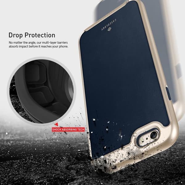 Caseology Envoy Skal till Apple iPhone 6(S) Plus  - Blå