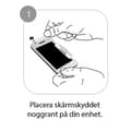 Miniatyrbild 2 av 6: CoveredGear Anti-Glare skärmskydd film till Sony Xperia M5