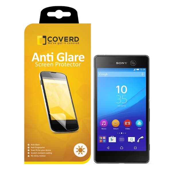 CoveredGear Anti-Glare skärmskydd film till Sony Xperia M5