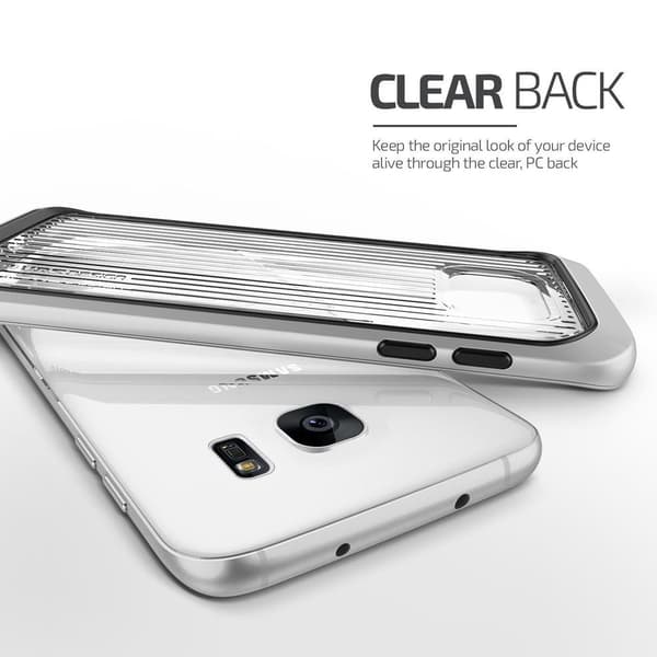Verus Triple Mixx Skal till Samsung Galaxy S7 Edge - Silver