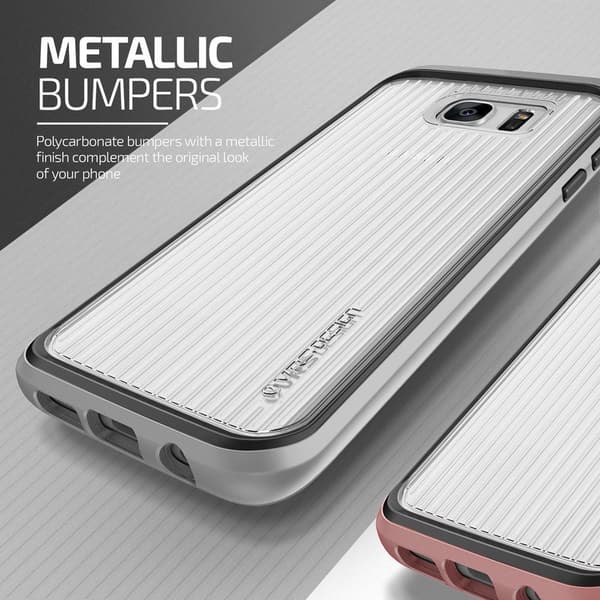 Verus Triple Mixx Skal till Samsung Galaxy S7 Edge - Silver