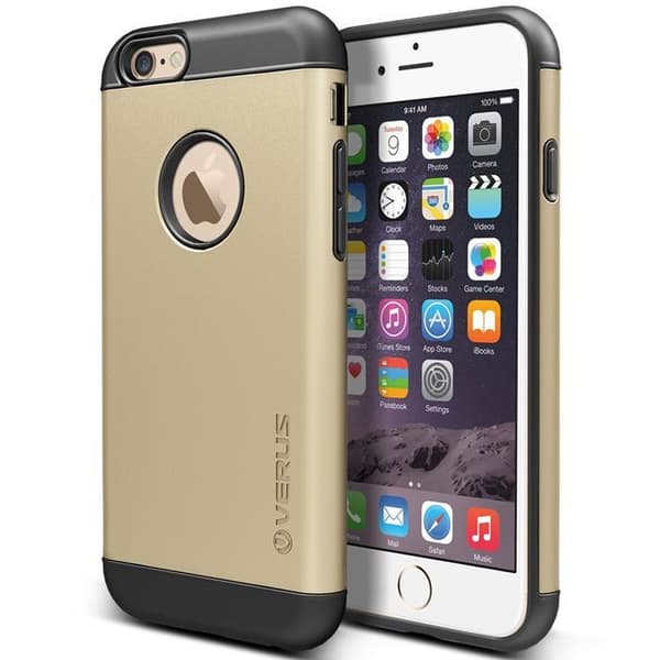 Verus Pound Slim Shock Skal till Apple iPhone 6 / 6S  (Gold)