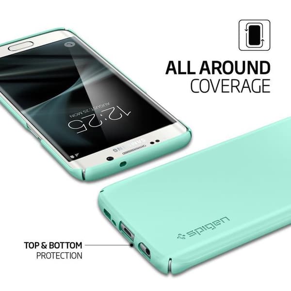 SPIGEN Thin Fit Skal till Samsung Galaxy S7 Edge - Mint