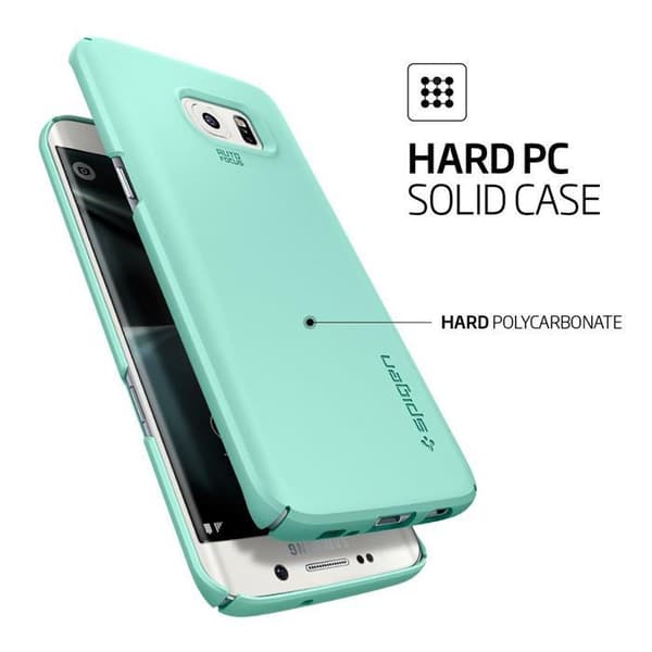 SPIGEN Thin Fit Skal till Samsung Galaxy S7 Edge - Mint