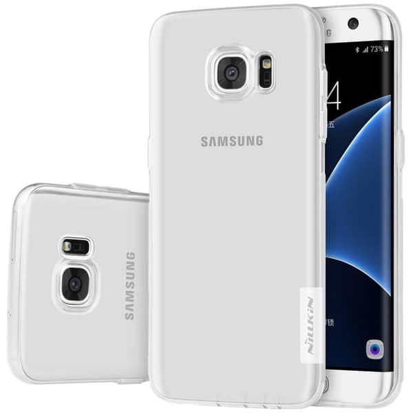 Nillkin Nature 0.6mm Flexicase Skal till Samsung Galaxy S7 Edge - Transparent