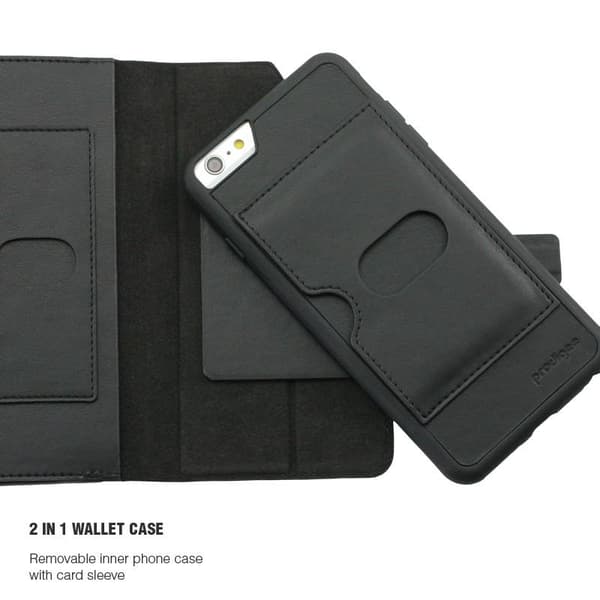Prodigee Legacee Wallet till Apple iPhone 6(S) Plus - Svart