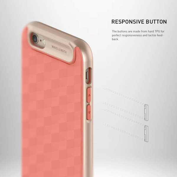 Caseology Parallax Series BaksideSkal till Apple iPhone 6 (S) - Rosa