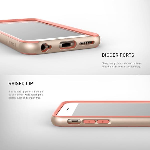 Caseology Parallax Series BaksideSkal till Apple iPhone 6 (S) - Rosa