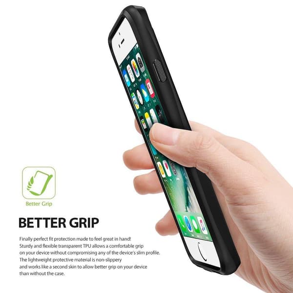 Ringke Leather Style Skal till Apple iPhone 7 Plus - Brun