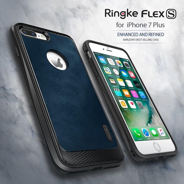 Ringke Leather Style Skal till Apple iPhone 7 Plus - Brun