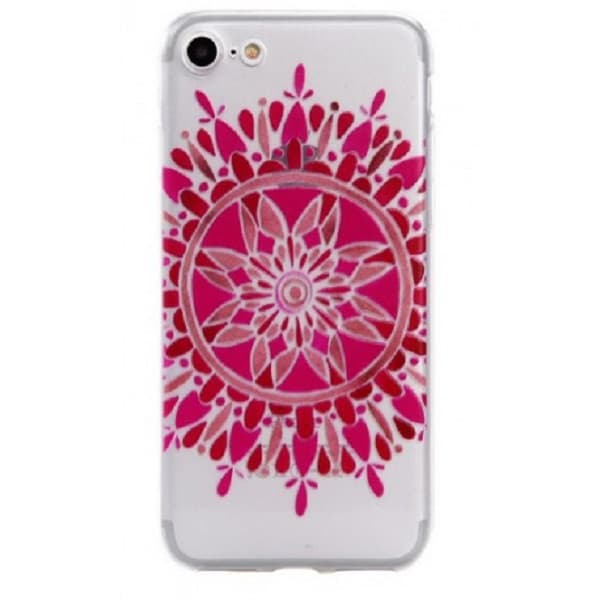 iPhone 7/8 - Mandala - Henna - Pink/Red