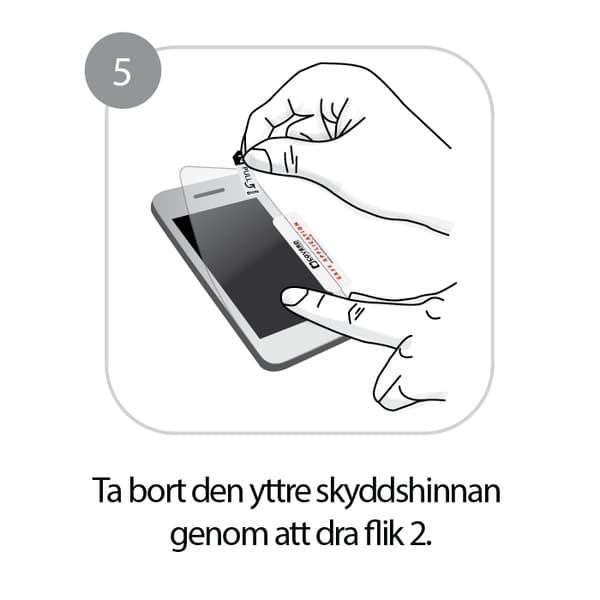 CoveredGear Skärmskydd av Slitstark Film Sony Xperia XZ / XZs