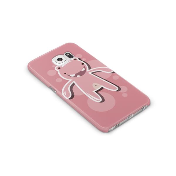 Skal till Samsung Galaxy S6 - Bubbelmonster - Rosa