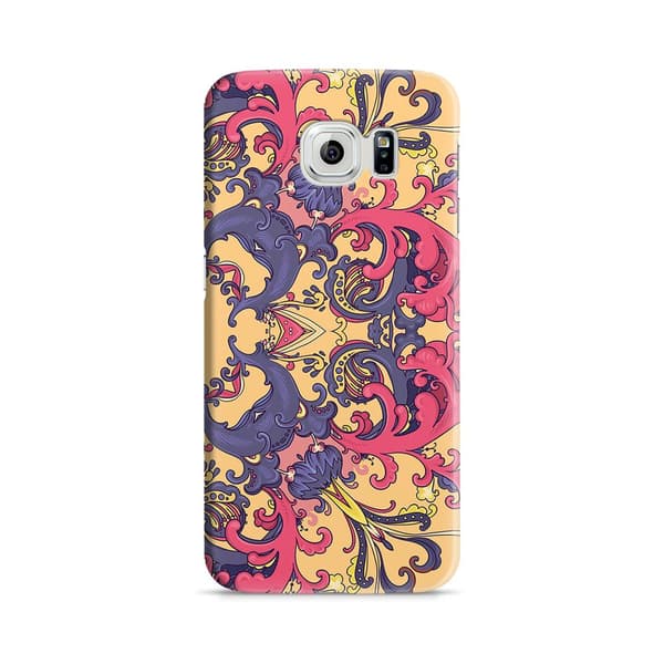 Skal till Samsung Galaxy S6 - Orientaliska blommor