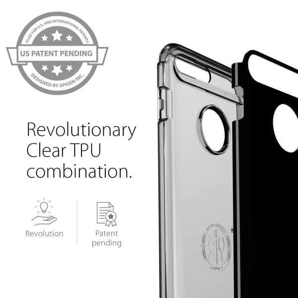 SPIGEN Slim Armor Skal till Apple iPhone 7 Plus - Jet Black