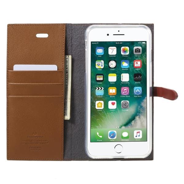 Mercury Fodral till iPhone 7 Plus & iPhone 8 Plus - Brun